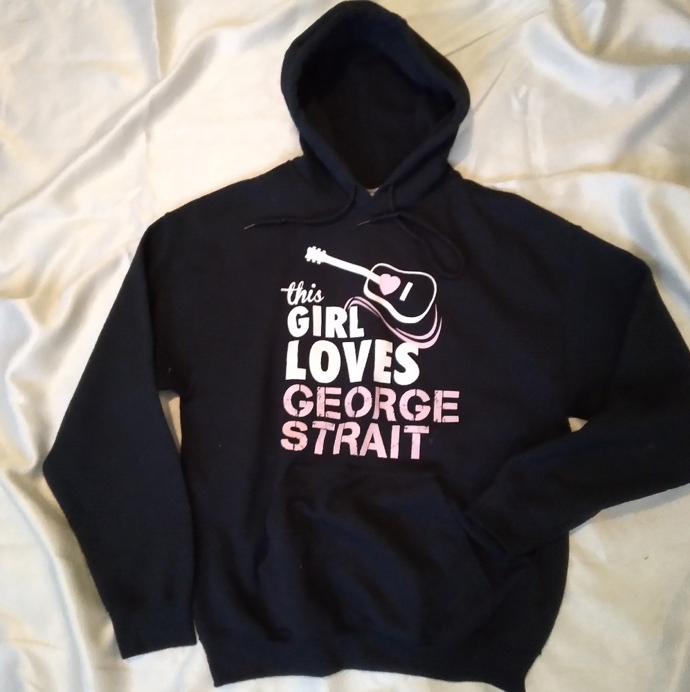 'This Girl Loves George Strait' Pullover. MD